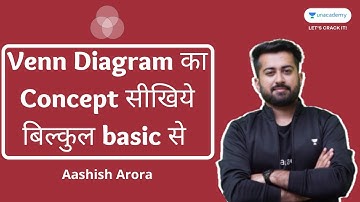 Venn Diagram का Concept सीखिये बिल्कुल basic से | SBI Clerk Mains | Aashish Arora
