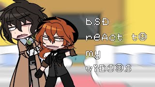 BSD reacts to my videos [] Short []