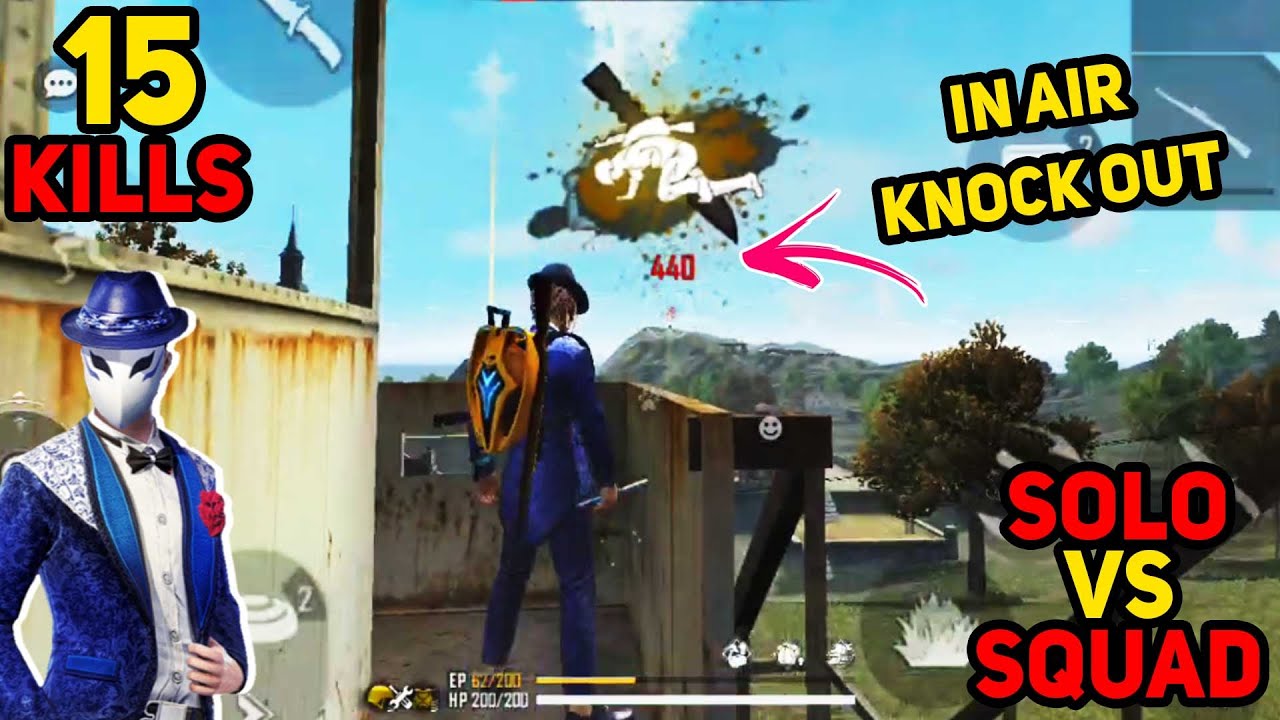 Rank Push Solo vs Squad Free Fire Montage | Free Fire Montage video ...