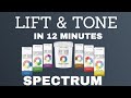 LIFT AND TONE IN 12 MINUTES/ AFFINAGE SALON PROFESSIONAL