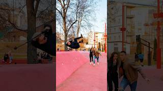 Parkour Athlete Pretended To Be A Falling Blind Man😂#Kiryakolesnikov #Prank #Funny #Parkour #Stunt