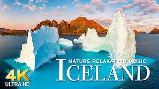 Iceland (4K UHD) Beautiful Nature Scenery with Relaxing Music | 4K VIDEO ULTRA HD