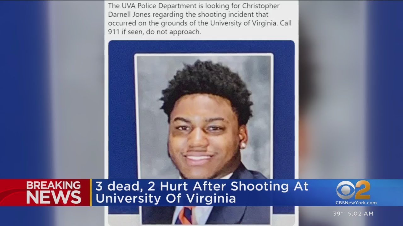 3 killed, 2 wounded in shooting at University of Virginia - YouTube