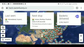 Easter Bunny Tracker (2022) Update #5: India! Details