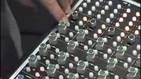 API Audio 1608 Recording Console Pt2 - Vintage King Audio