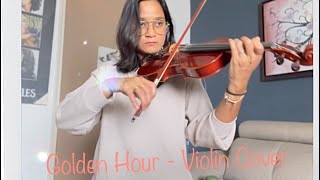 Golden Hour - Violin Cover