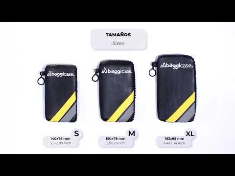 Baggicase. The waterproof phone case for cyclists. - YouTube