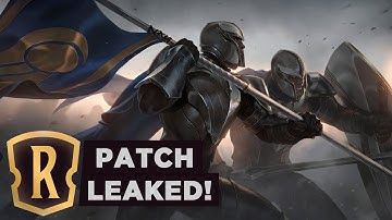 Patch 0.9.4 NOTES LEAKED! | Legends of Runeterra