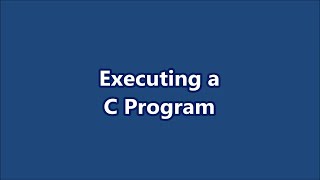 Executing a  C Program│C programming│Part# 04│Learn CSE Malayalam
