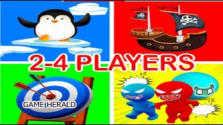 Stickman Cartoon Survival : 1 - 4 Players Android Gameplay screenshot 1