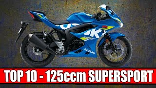 TOP 10 125CCM SUPERSPORT MOTORRÄDER 2023