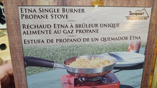 Texsport propane stove