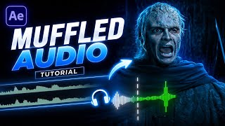Make Your Edit Audio 10x Better With These Settings! 🔥 After Effects Muffled Audio Tutorial