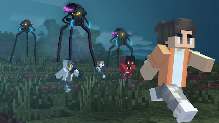 4 Idiots VS the Deadliest Alien Invasion Mod in Minecraft