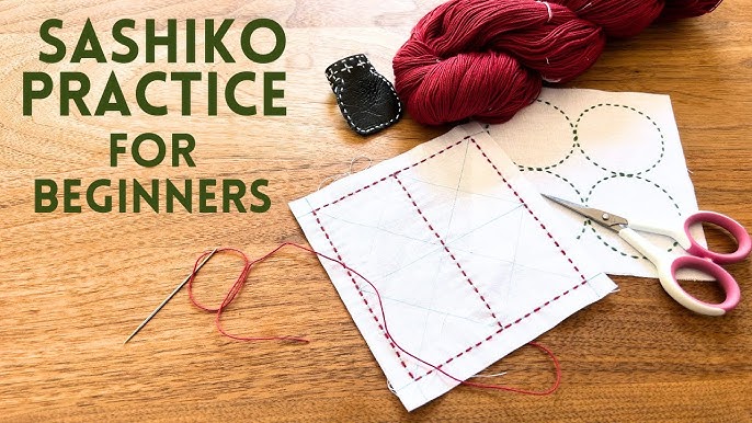 DIY Sashiko thimble making (Part 2) with a metal covered button kit #stitch  #handmade #sashiko 