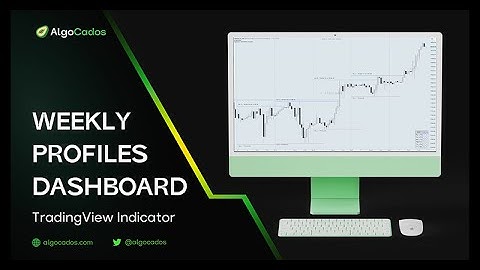 ICT Weekly Profiles Dashboard TradingView Indicator: Master Your Trading and Unlock Strategies!