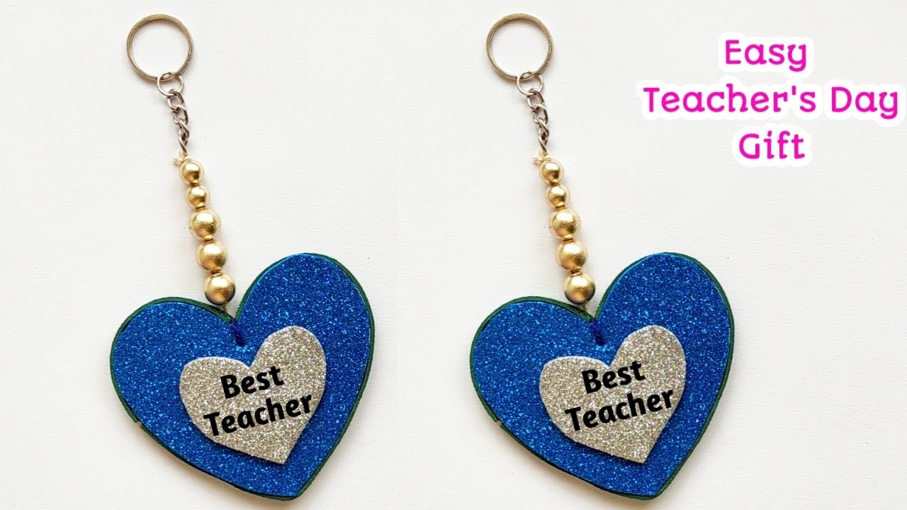 Handmade Key Chain Teachers day keychain easy gift for teachers day