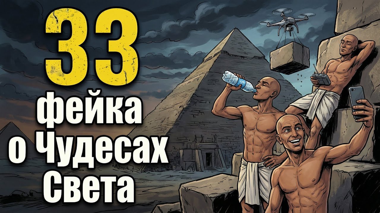 33 фейка о Чудесах Света, которые мы принимали за чистую монету