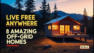 No Bills, No Limits – 8 Off-Grid Homes You’ll Love!