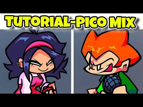 Friday Night Funkin' Vs Tutorial-Pico Mix Pero Es Pico Y Nene (FNF Mod)