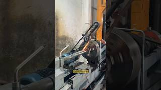 Hitachi Old Piston Polishing By Heavy Lathe Machine