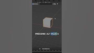 How to Undo location/rotation and scale in blender #tutorial #3d #blender3d #blender
