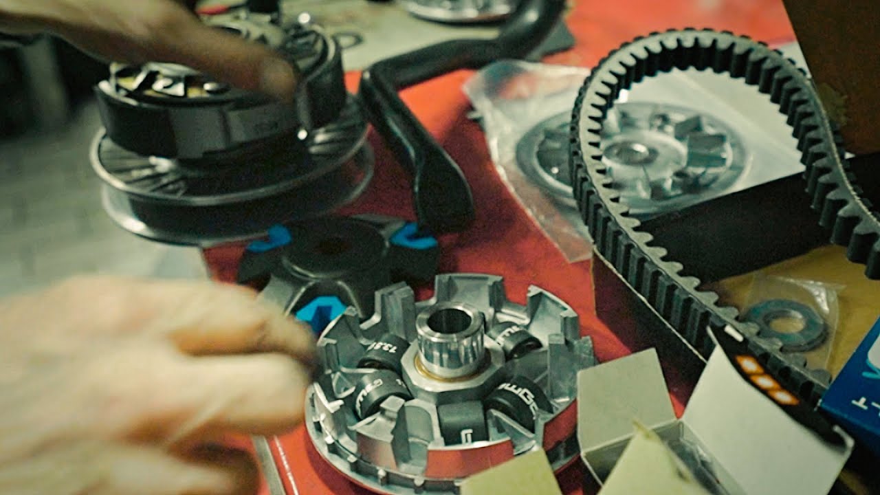 BGM Pro Variomatik Vespa Gts 300 - Einbau