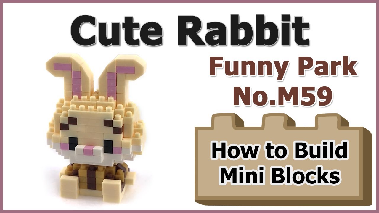 How to Build Mini Blocks Funny Park Rabbit M59 Review Instructions Specifications