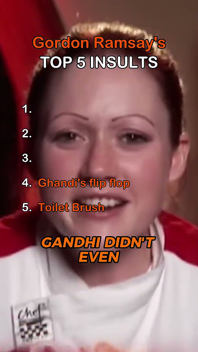 Gordon Ramsay's Top 5 Insults