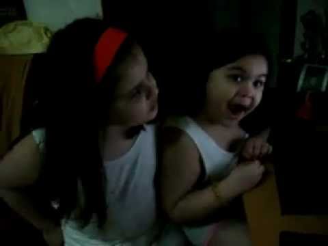 Rebecca [and Deanne ;~ ) ] singing Santa Baby by E...