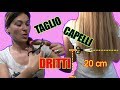 Tagliare i capelli da soli in 3 MOSSE | Taglio di capelli dritto 𝐏𝐄𝐑𝐅𝐄𝐓𝐓𝐎!