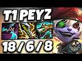 T1 Peyz Tristana vs Zeri [ ADC ] Korea Challenger 2468 LP | Patch 26.11
