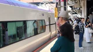 E353系S107編成八王子駅発車