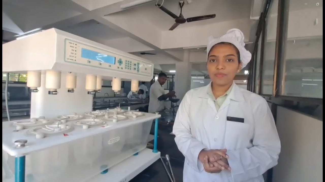 DISSOLUTION APPARATUS MGV's Pharmacy College Demo