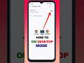 Enable Chrome Desktop Mode on Android 📱