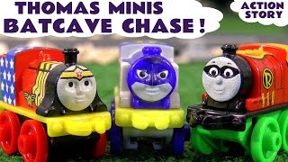 Thomas the Train MINIS BATCAVE with Clayface & Batman Thomas and Friends NEW 