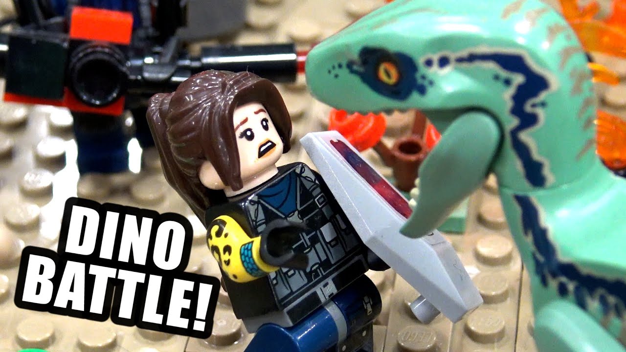 LEGO Apocalyptic Dinosaur Invasion Battle!