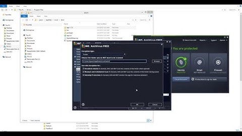 How to ADD Exceptions To Your Antivirus AVG