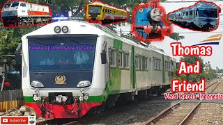 Thomas And Friends - Theme Song - Versi Kereta Api Indonesia ( Lirik!! )