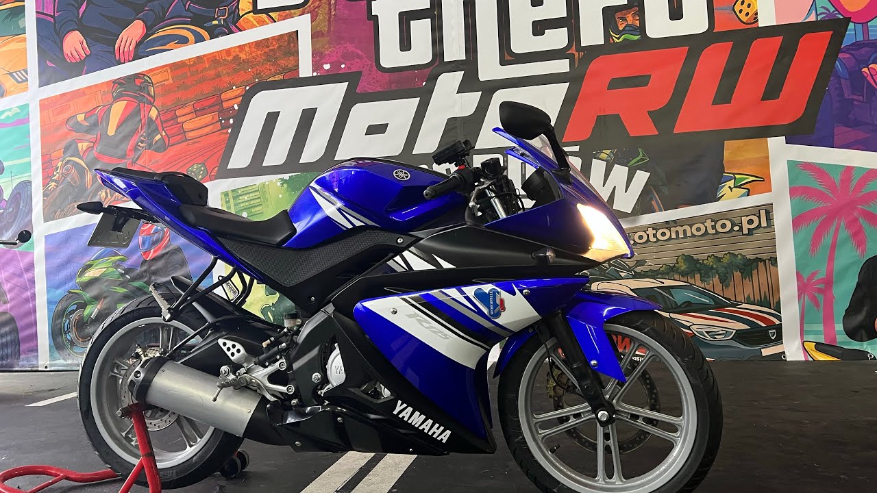 Yamaha YZF R125 2009 MotorRW - YouTube