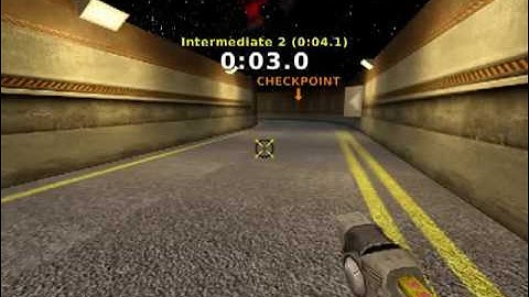 Nexuiz - ovalrace fast lap 0:06.6