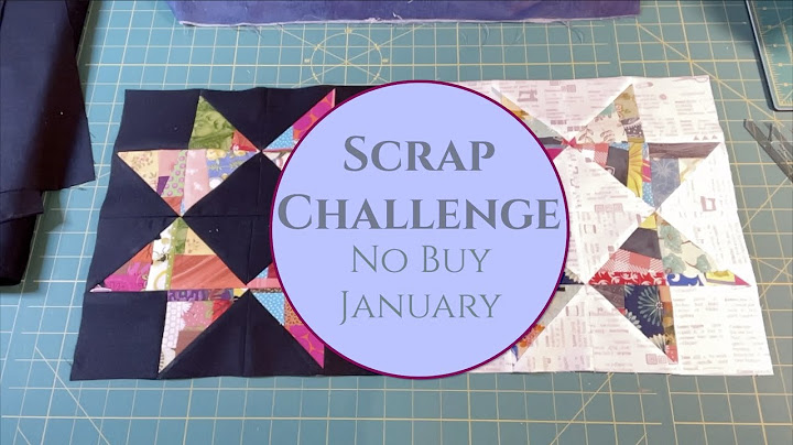 Scrap Challenge for No Buy January