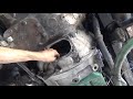 Replace clutch on big truck. (part 5) Install transmission, adjust clutch.