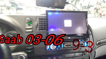 How to install Saab 03-06 9-3 radio
