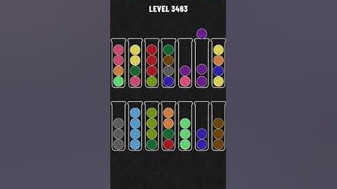 Ball Sort Puzzle Level 3463