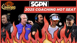 Hot Seat Coaches 2025 | The College Football Experience
