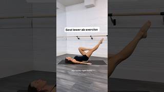 BEST lower ab exercise! Full length workout on fitbycoachkel.com #barre #pilates