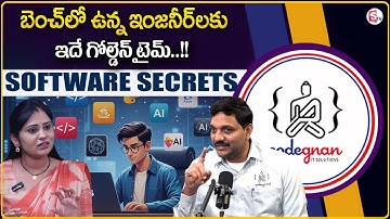 Codegnan : Software Engineer Bench Problems | Java python full stack courses @SumantvMoneyWallet