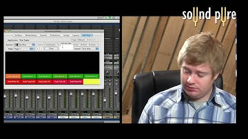 Euphonix Artist Series Touchscreen with Pro Tools HD - MC Control main touchscreen video 2