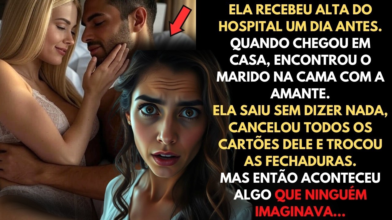 ❤️ ELA SAIU EM SILÊNCIO, BLOQUEOU TODOS OS CARTÕES E AS FECHADURAS  O QUE ACONTECEU DEPOIS CHOCO